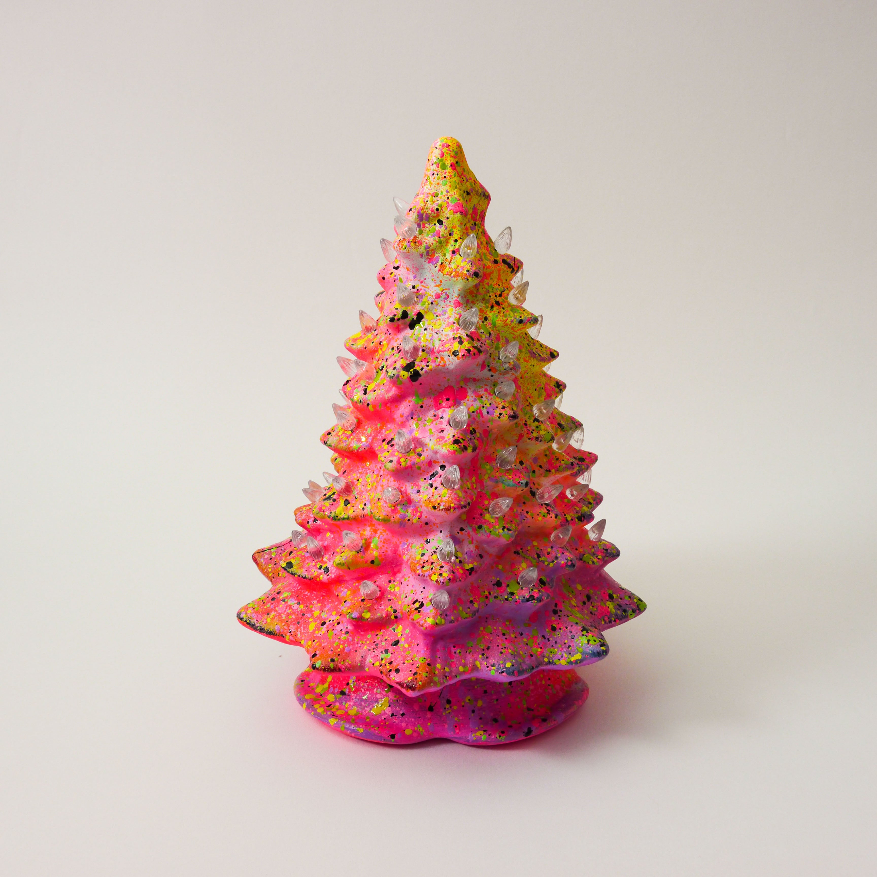 Hand-painted Ceramic Christmas Tree 001
