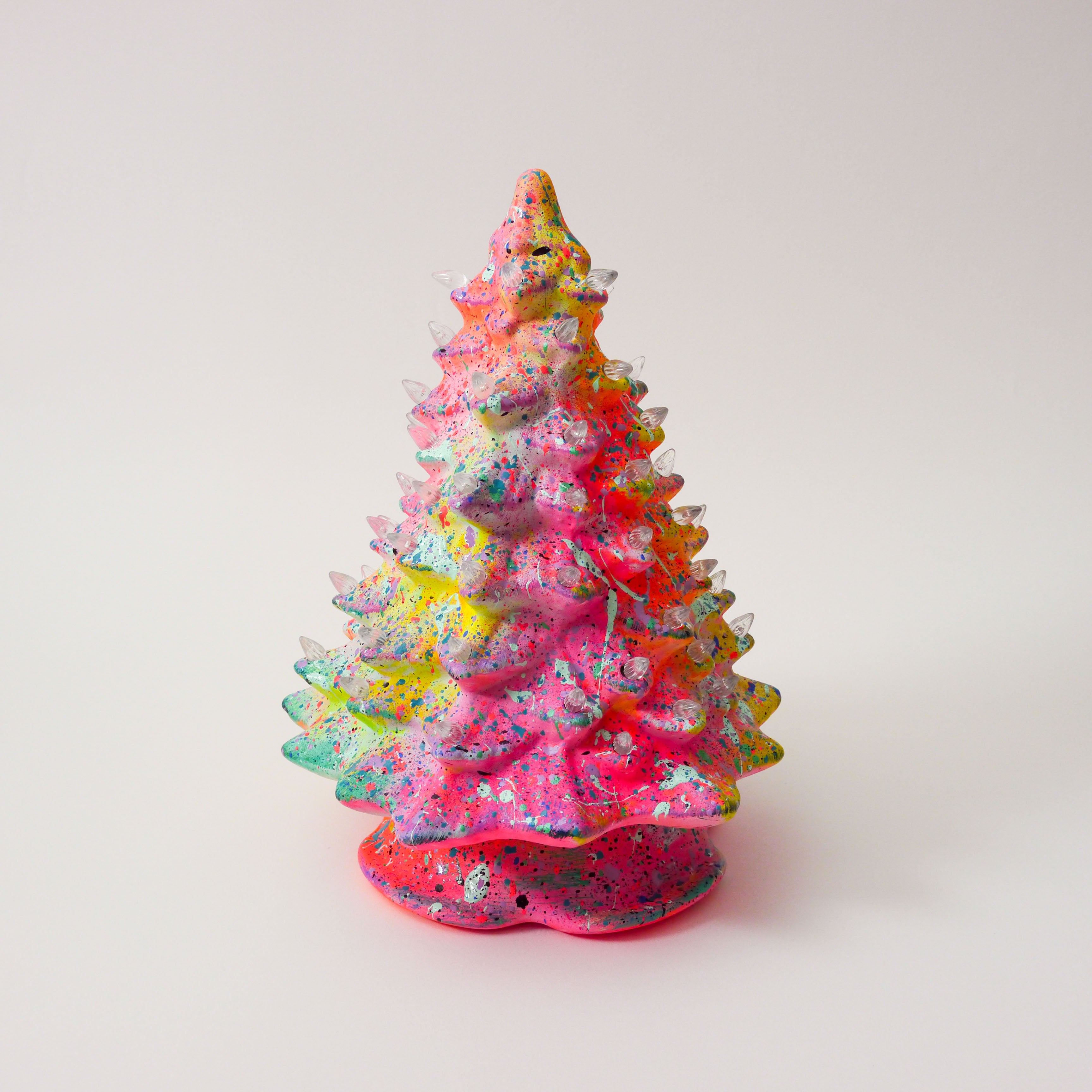 Hand-painted Ceramic Christmas Tree 002