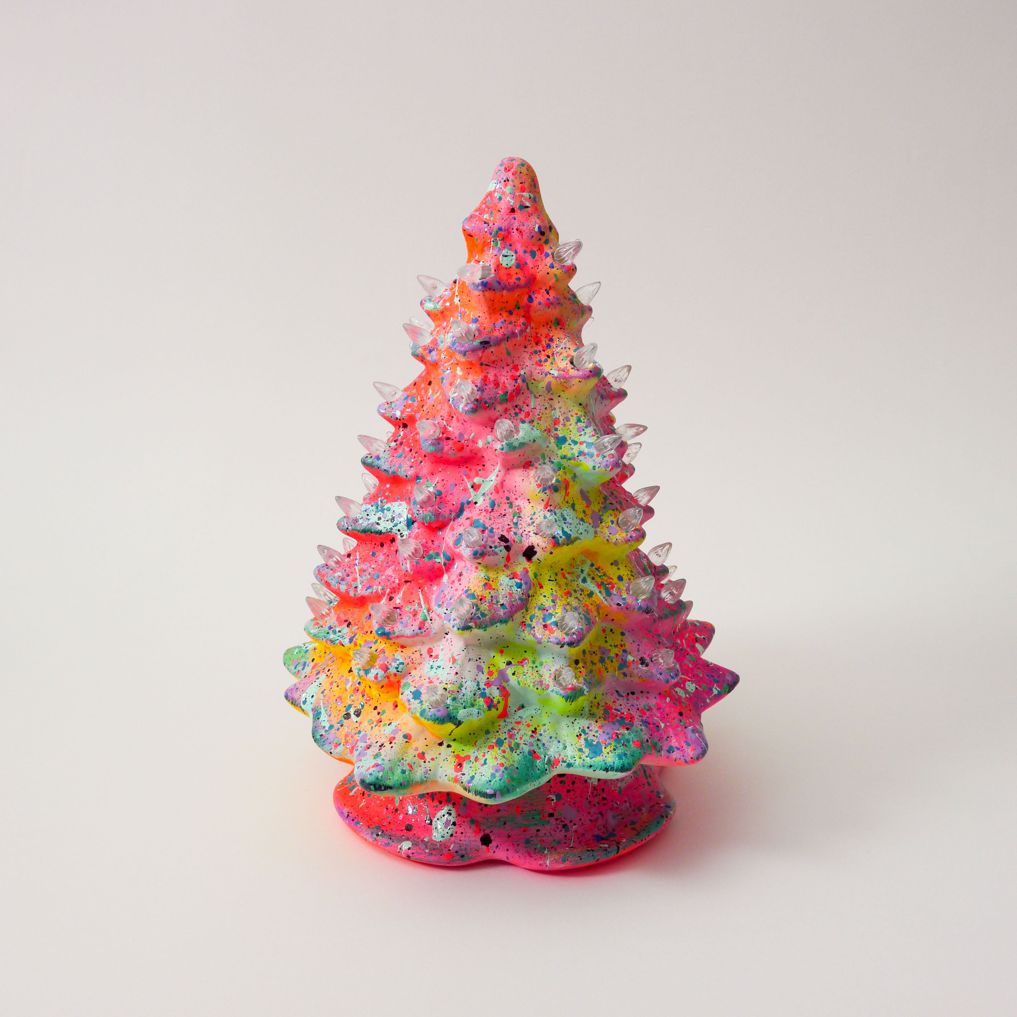 Hand-painted Ceramic Christmas Tree 002