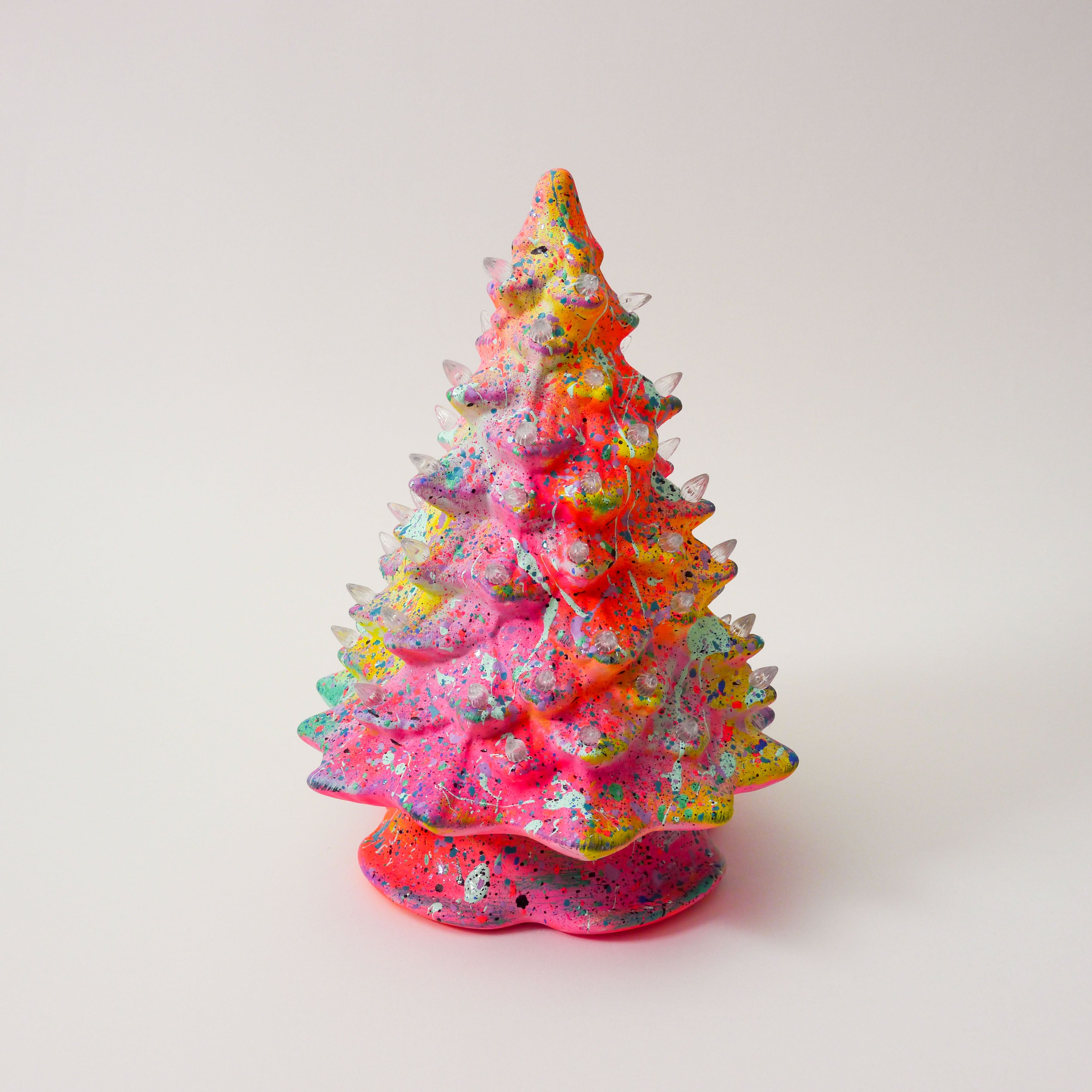 Hand-painted Ceramic Christmas Tree 002