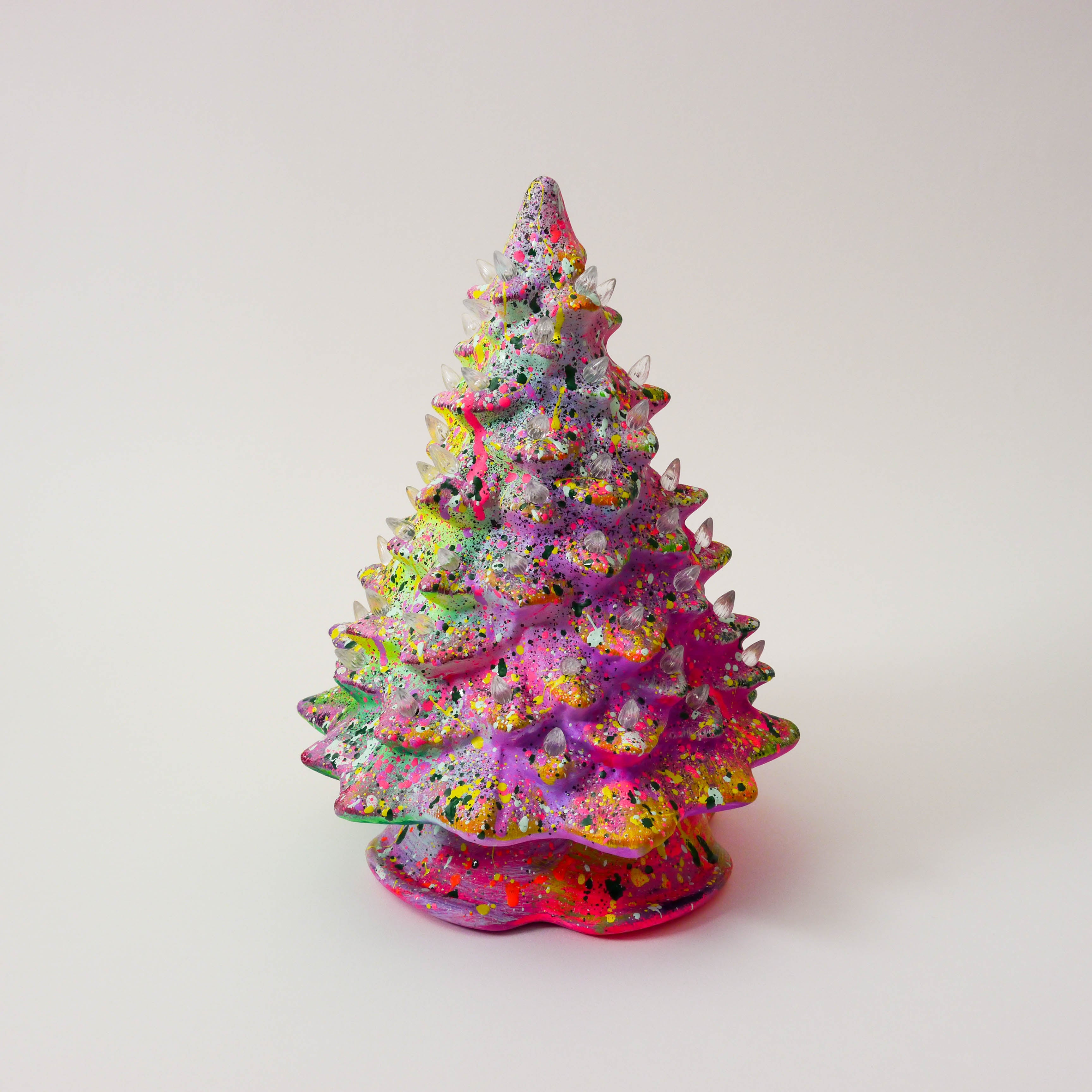 Hand-painted Ceramic Christmas Tree 003