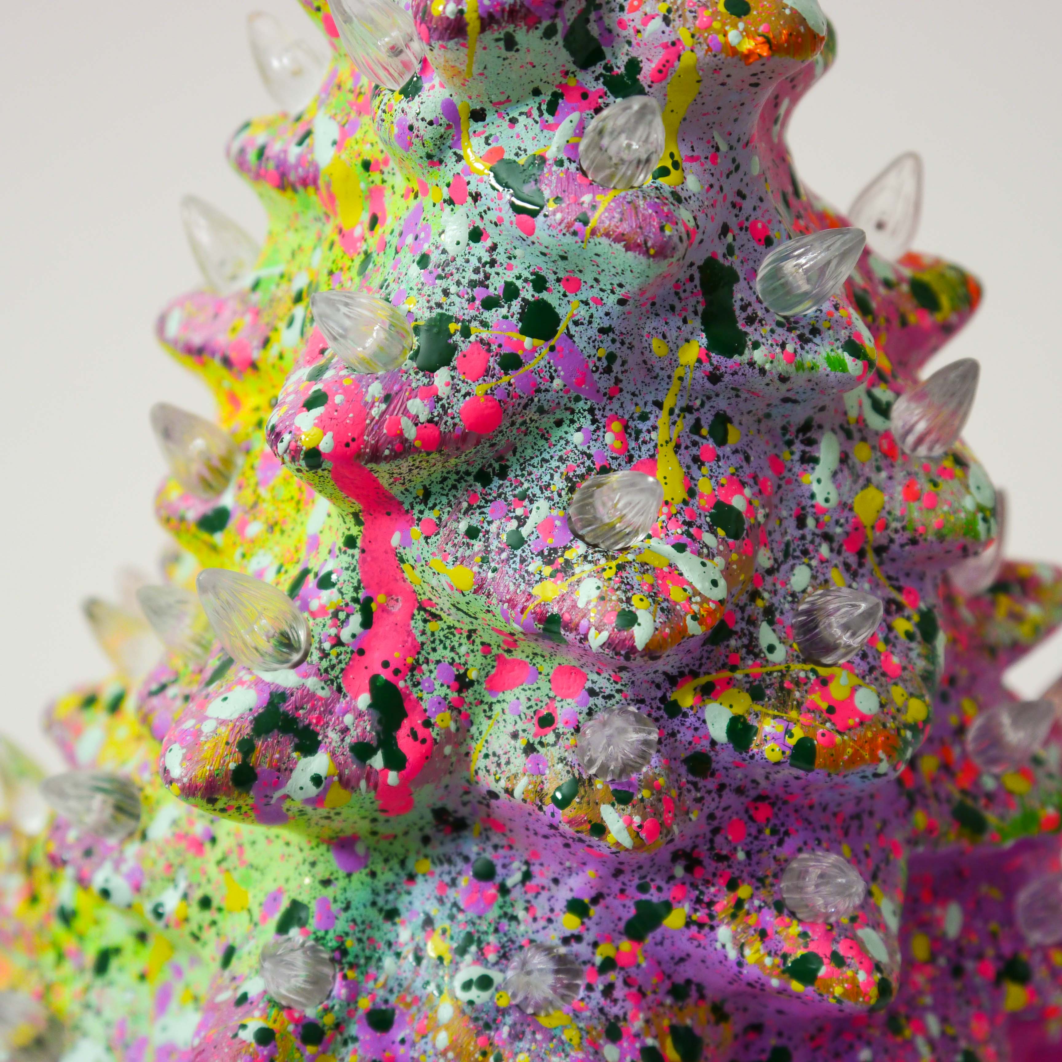 Hand-painted Ceramic Christmas Tree 003