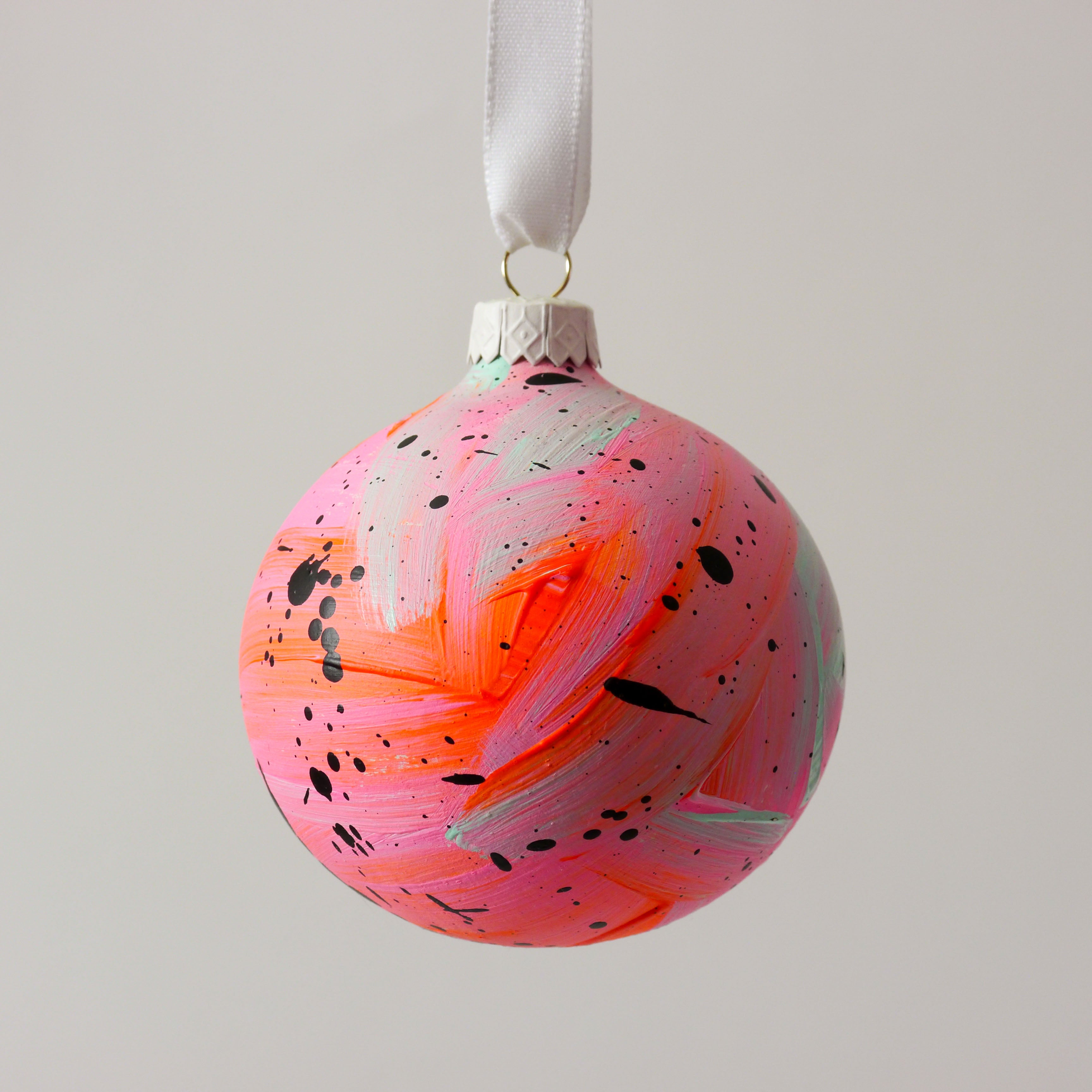 Abstract Art Bauble 011