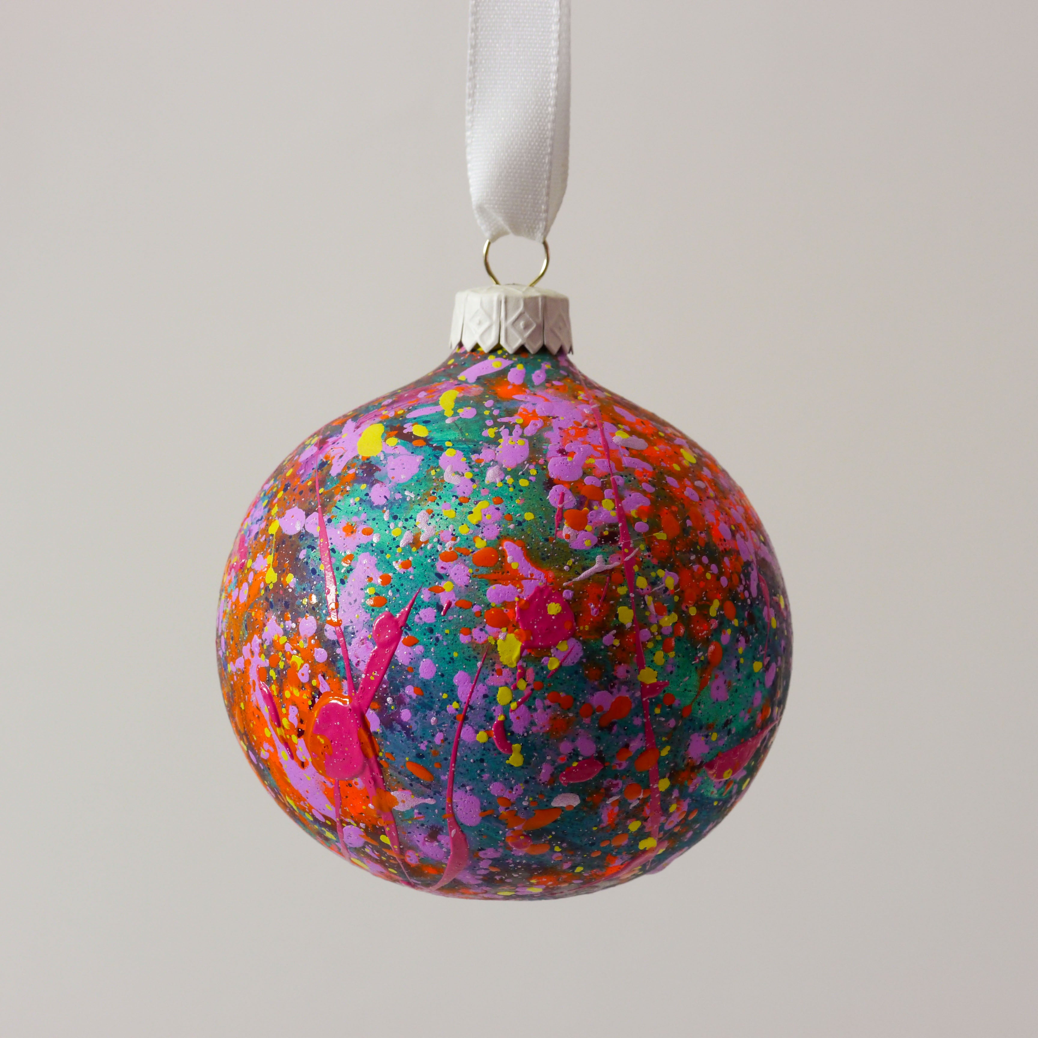 Limited Edition Abstract Art Bauble 2024