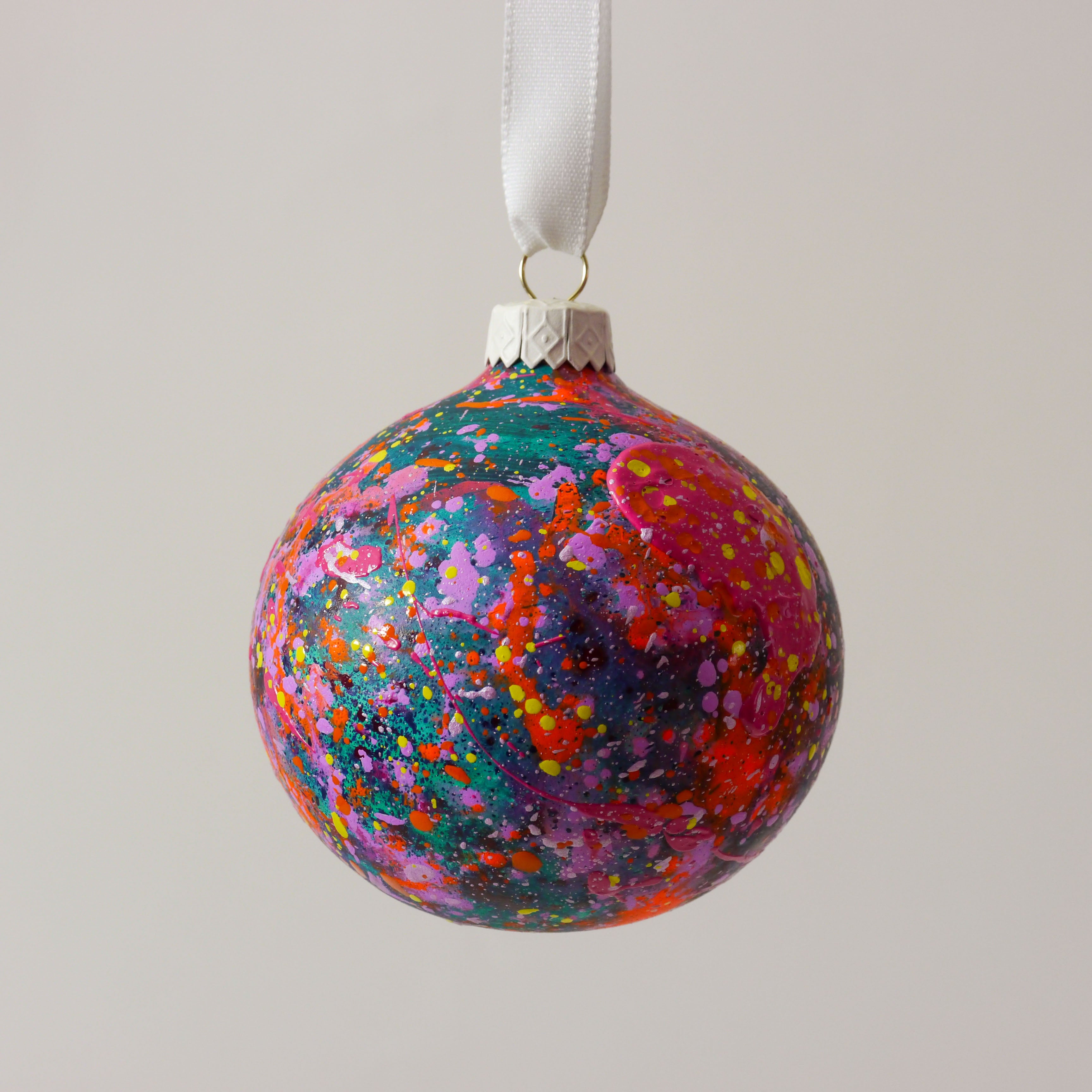 Limited Edition Abstract Art Bauble 2024