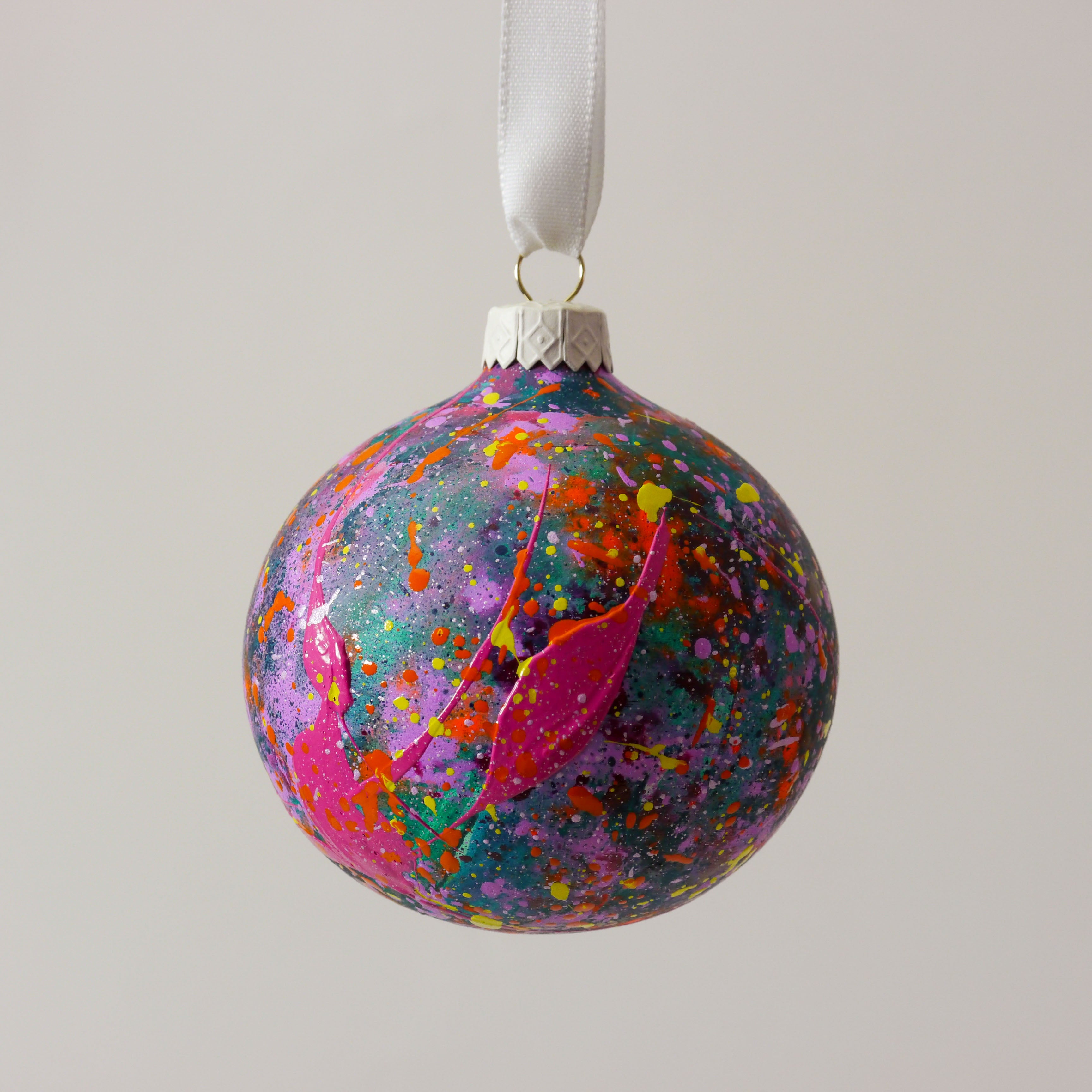 Limited Edition Abstract Art Bauble 2024
