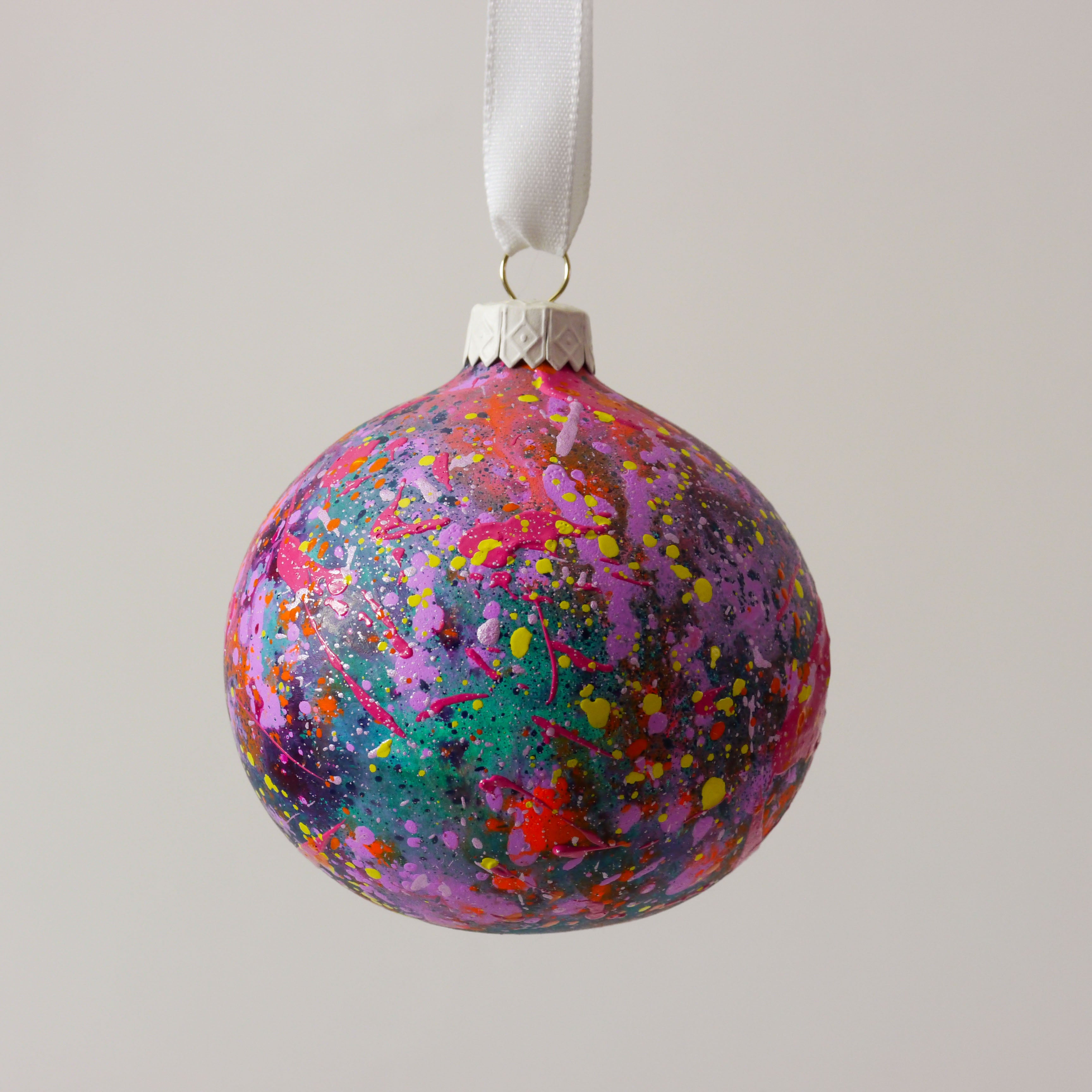 Limited Edition Abstract Art Bauble 2024