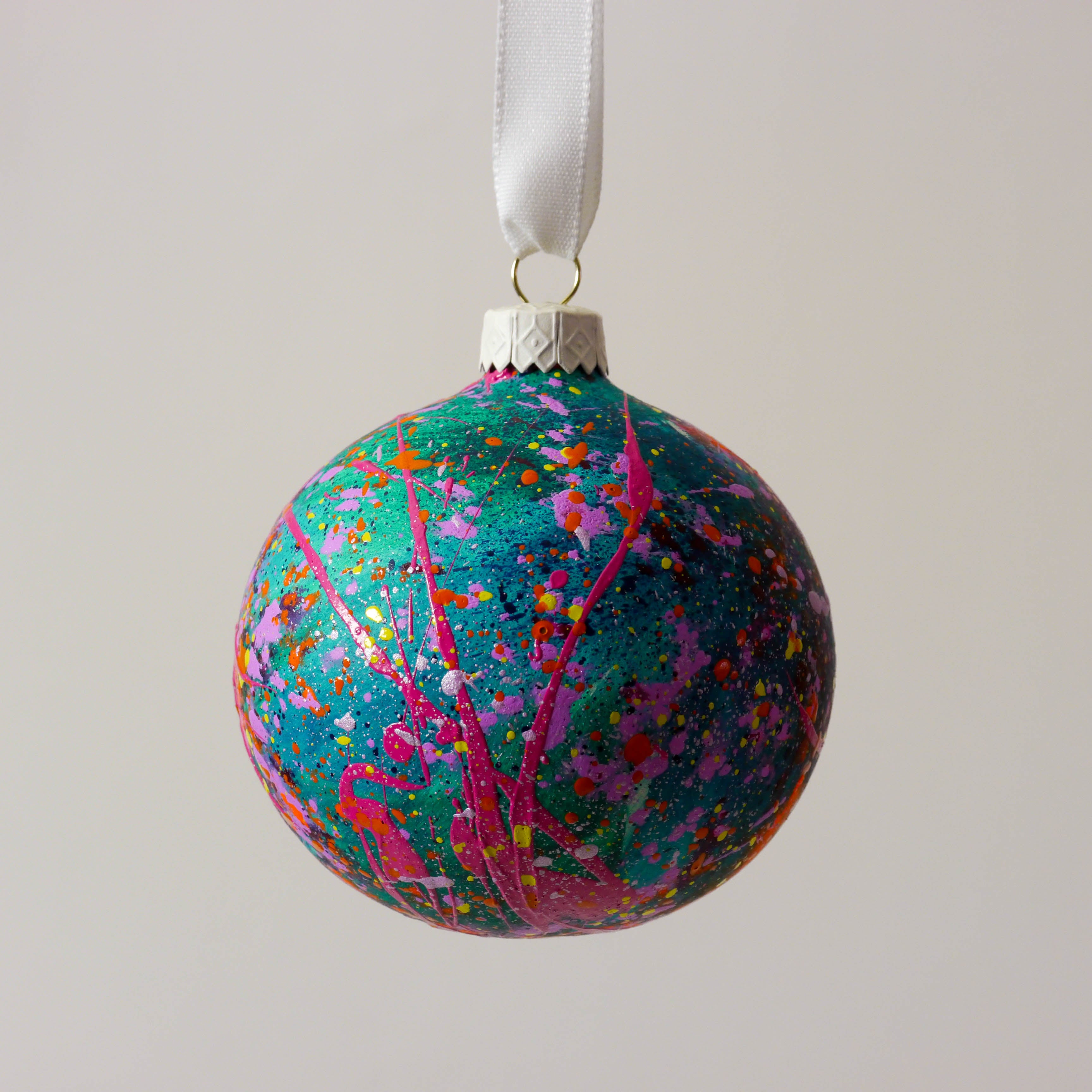 Limited Edition Abstract Art Bauble 2024
