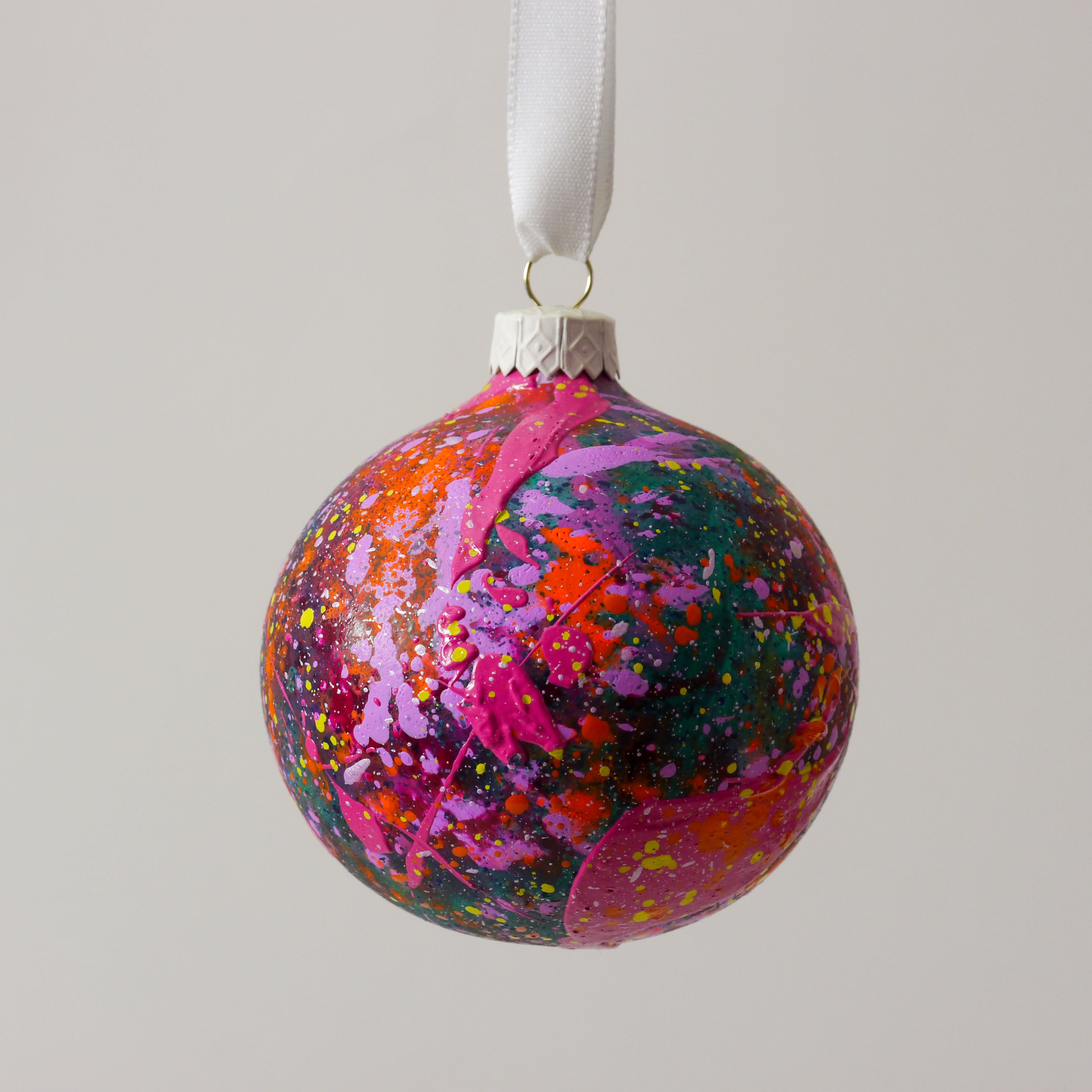 Limited Edition Abstract Art Bauble 2024
