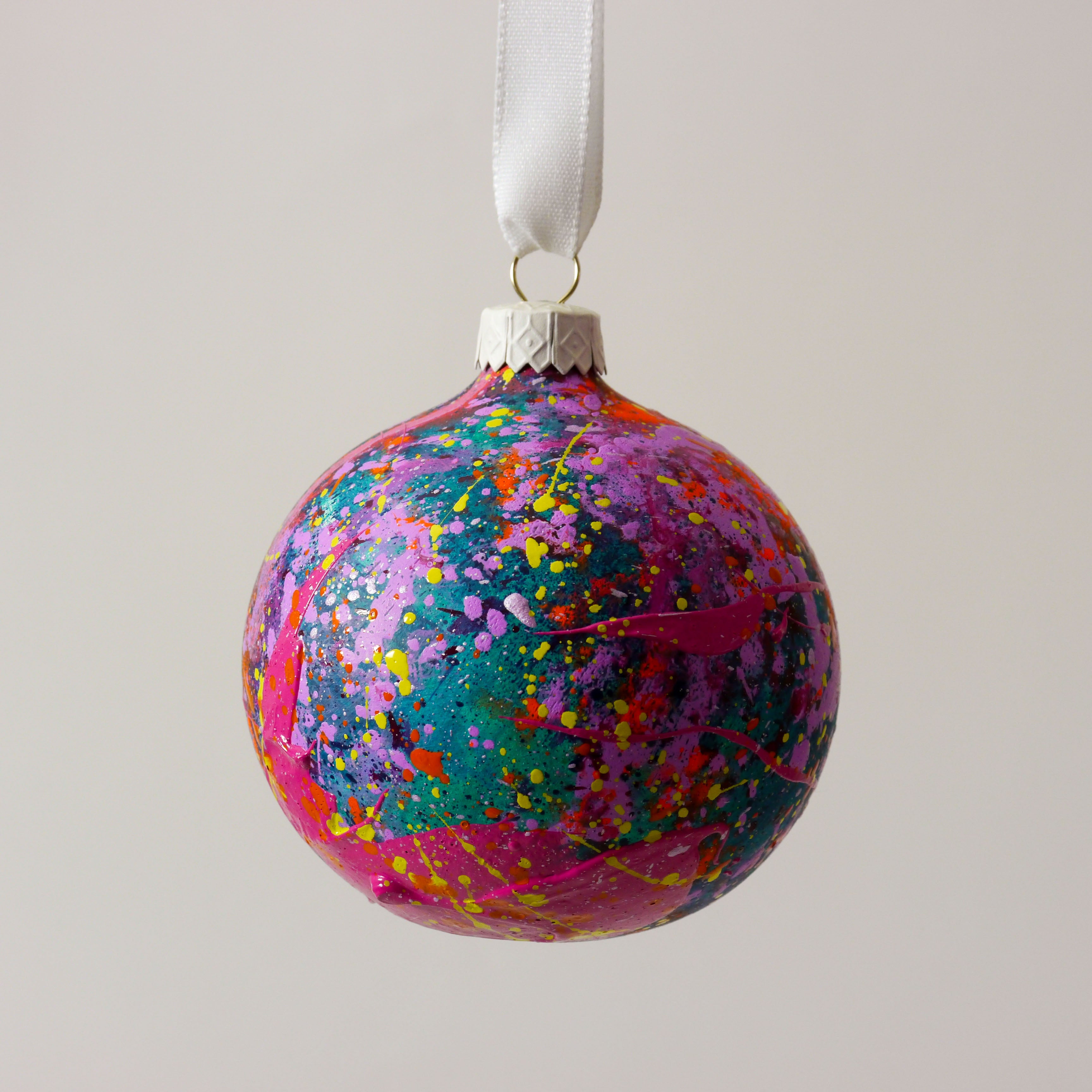 Limited Edition Abstract Art Bauble 2024