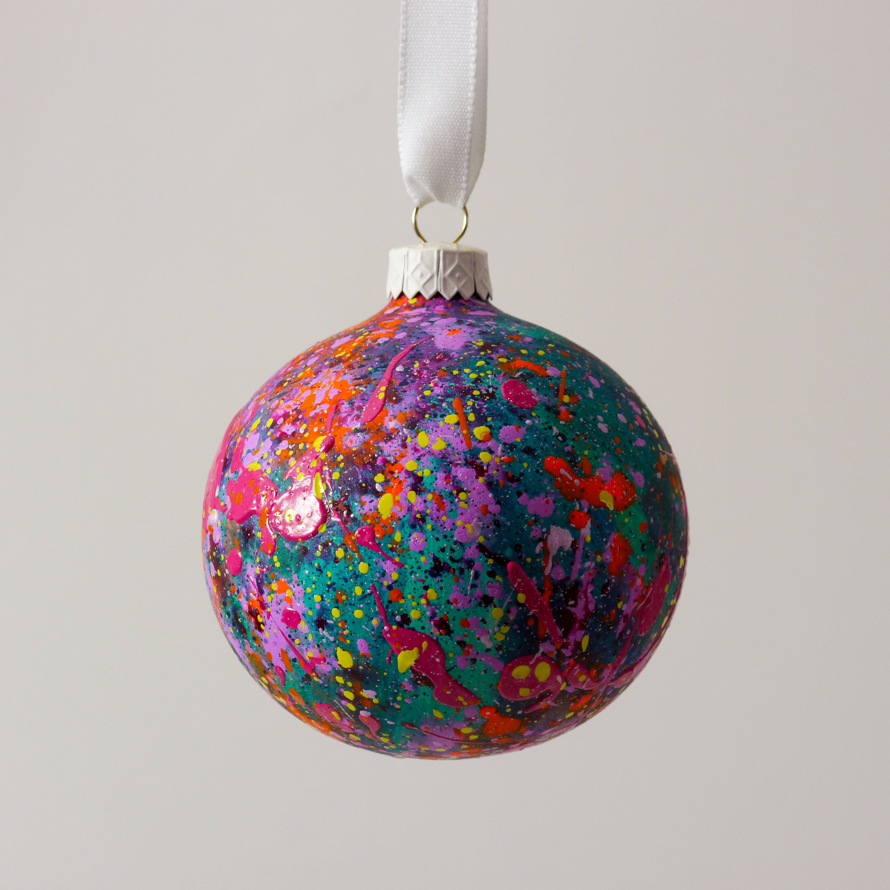 Limited Edition Abstract Art Bauble 2024